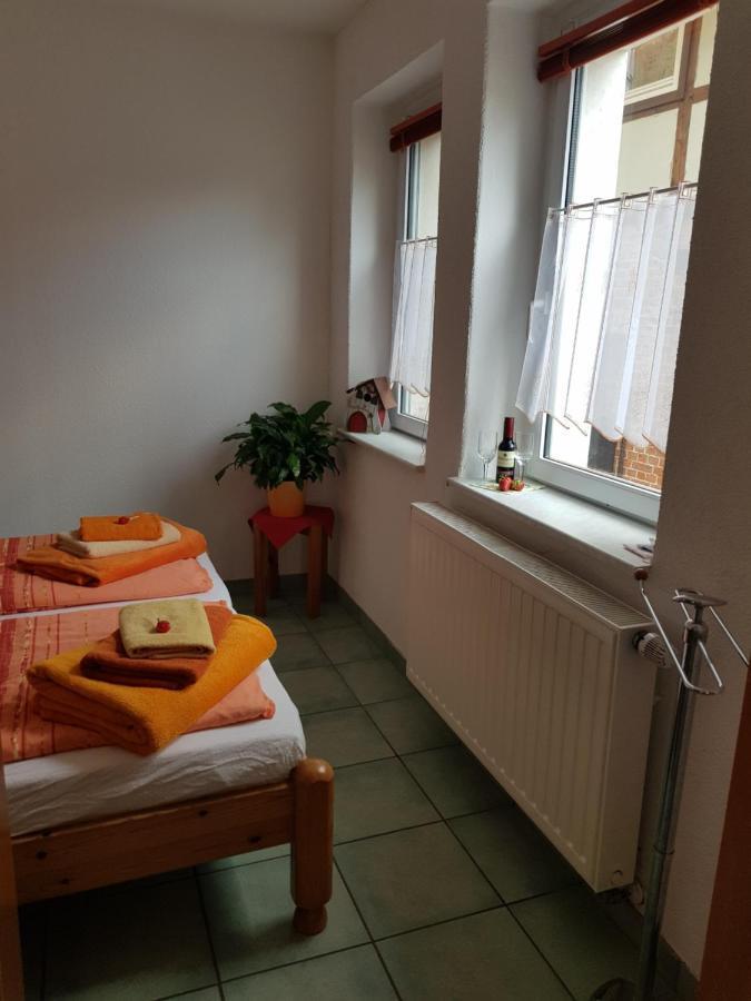 Ferienwohnung Burgenblick Thale Exterior foto